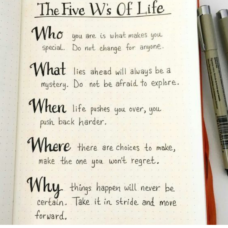 LarchmontStudio's tweet photo. Let's take a moment to think about "The Five W's of Life." Important for 'scene work' but also important for your own personal development. #ActorsLife #PersonalDevelopment #Confident https://t.co/HxPHgSM2Hn