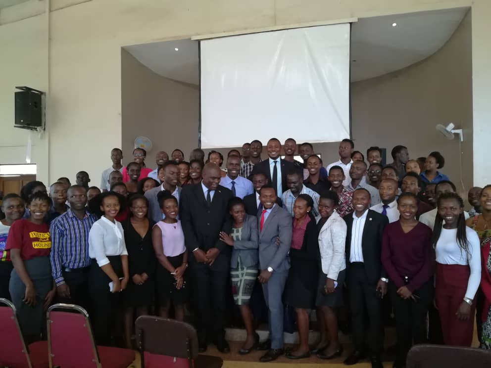RJSsedagala's tweet photo. Today, we @MlsFellowship hosted Justice Mike Chibita, the DPP of Uganda, in our weekly Fellowship meeting. The Justice served as the Founding Chairperson of the Fellowship over 30 years ago. We thank God who has kept him firm in the Faith till now. It was an honour for us here. https://t.co/f2xn18wgyh