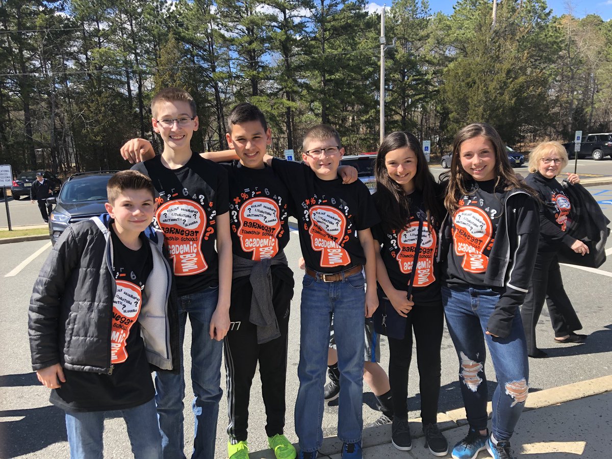 Best of luck to the 6th grade Academic Bowl team.