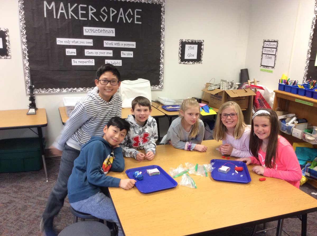 Lighting up with Squishy Circuits.