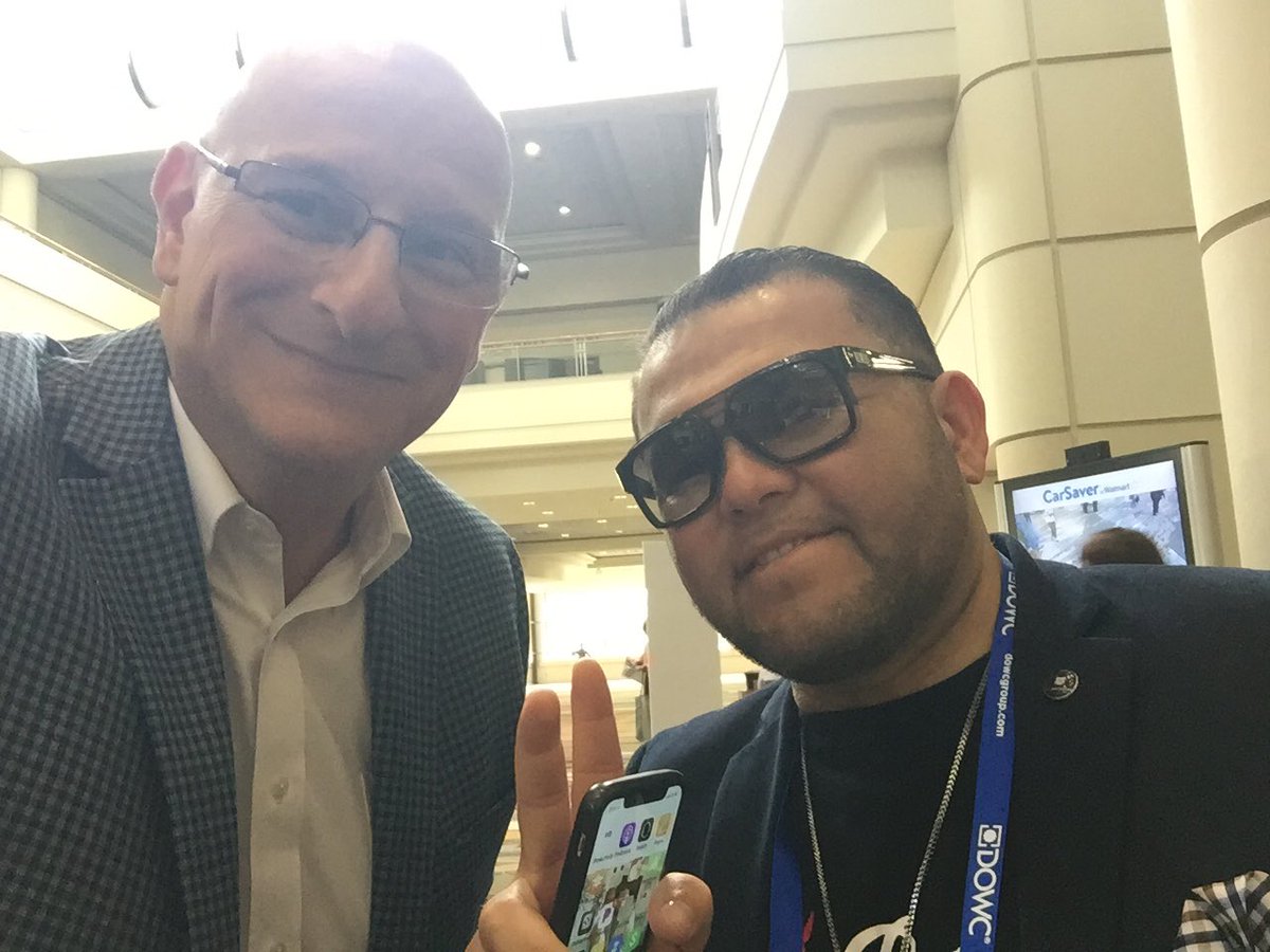 johngottschalk's tweet photo. It is always a pleasure to meet our dealer customers. Rudy El PATRONN! Managing Partner of Brooklyn Mitsubishi. #DD26 @lotlinx #digitalmarketing https://t.co/kRxRZA3VYS