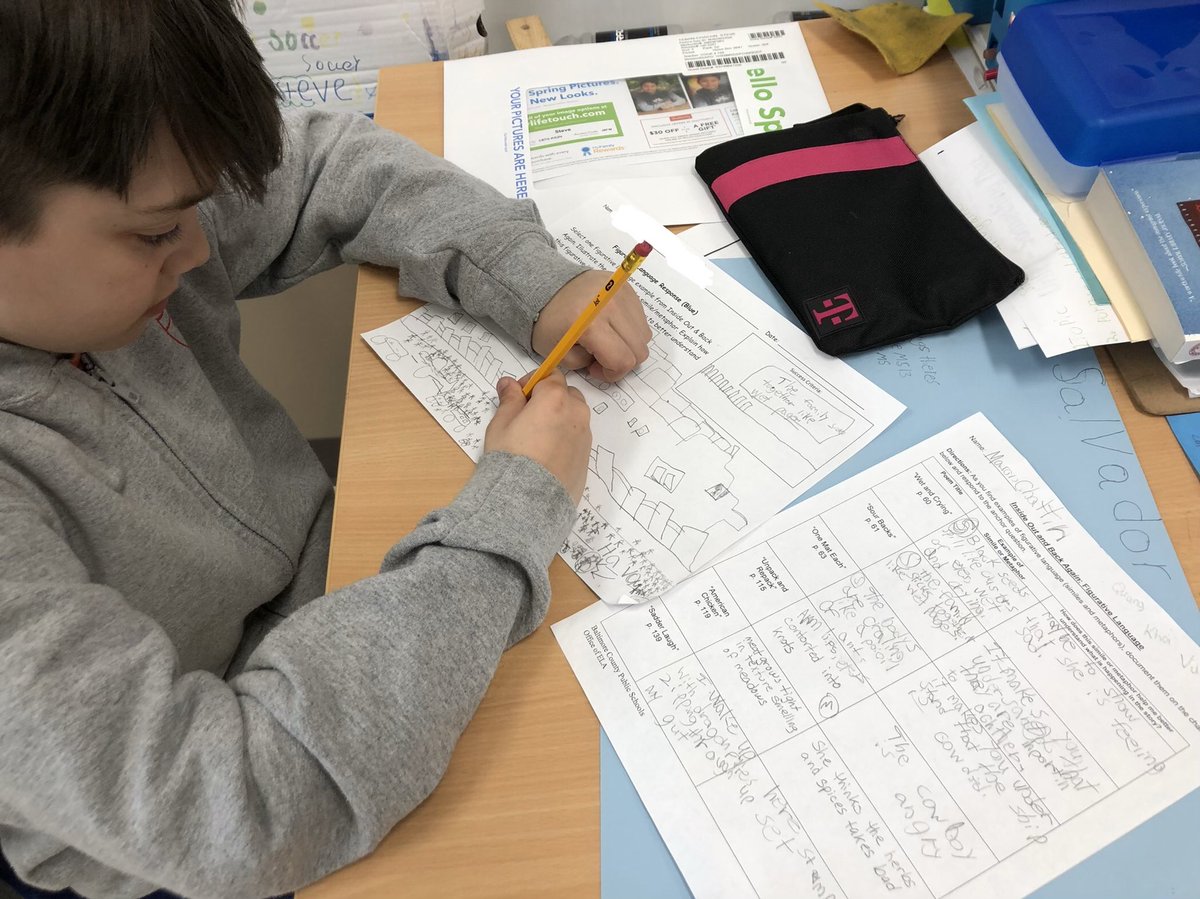 MsBoothBCPS's tweet photo. Illustrating how similes and metaphors help readers understand and visualize complex text. @MrsCookBCPS #HoneygoOnTheRun https://t.co/c3nIcTwGRd