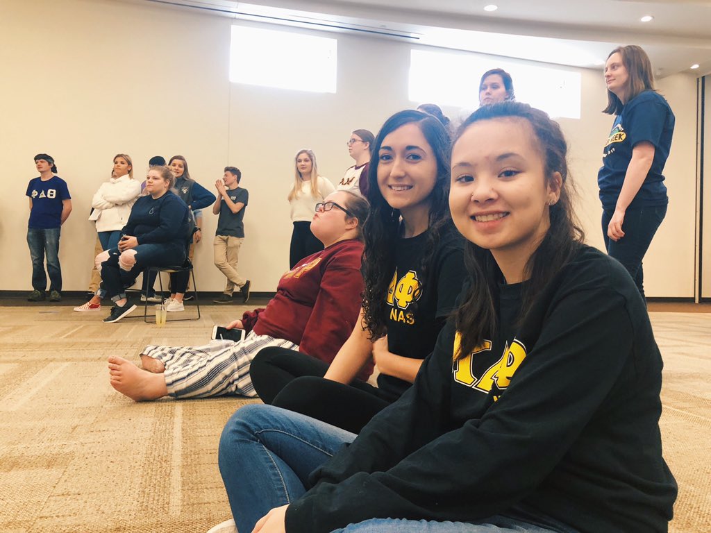 What’s Happening? GREEK WEEK⚡️ Day 3 of Greek Week consisting of Three Legged Race, Corn Hole, and Tug of War! Congratulations to all the winners, and thank you for <a href="/SNHUIGC/">Inter-Greek Council</a> for putting on this event for <a href="/PhiOmegaPsi/">Phi Omega Psi</a> <a href="/phideltsnhu/">Phi Delta Theta</a> and Kappa Chi! 🎉 #SNHUGreeks2019