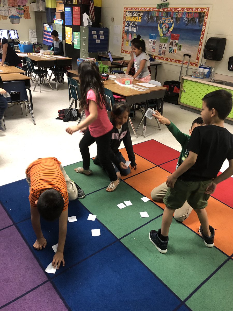 MehargJen's tweet photo. Active Marh lesson @Falling_CreekES. Skip, hop, and jump to collect new cards for addition and subtraction review! @PJohnsonElemEd https://t.co/spu95Afw2Z