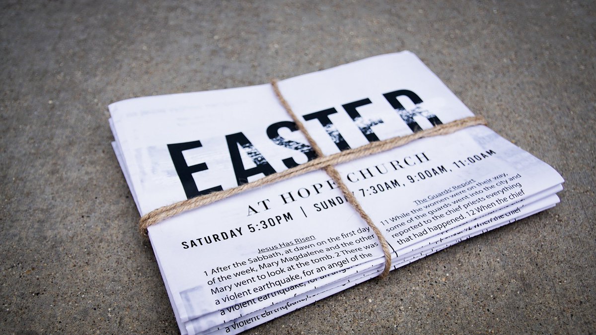 HopeChurchSPI's tweet photo. Easter Services at Hope are on Saturday April 20th at 5:30 pm and then on Sunday April 21st at 7:30, 9:00, and 11:00 am! HopeKids will have birth - 3rd grade for all services and birth - 5th grade for 9:00 and 11:00 am services on Sunday! #Victory https://t.co/PsjpmHC4xE