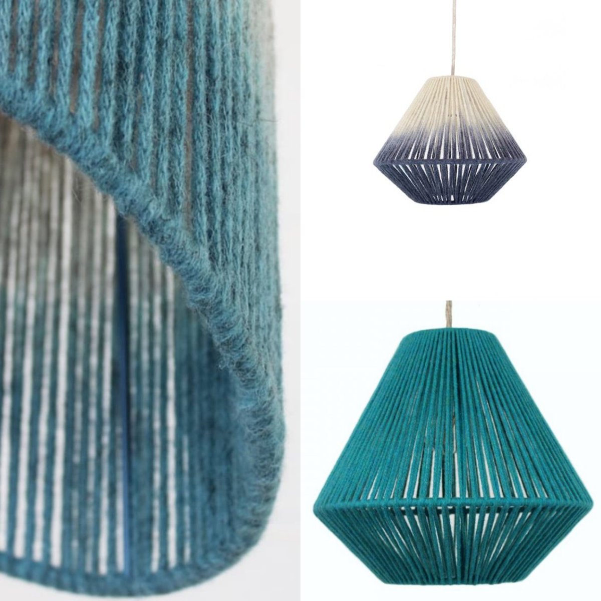 knittedjanie's tweet image. Our hand made lighting is inspired by seascapes and mid century design #handmadehour