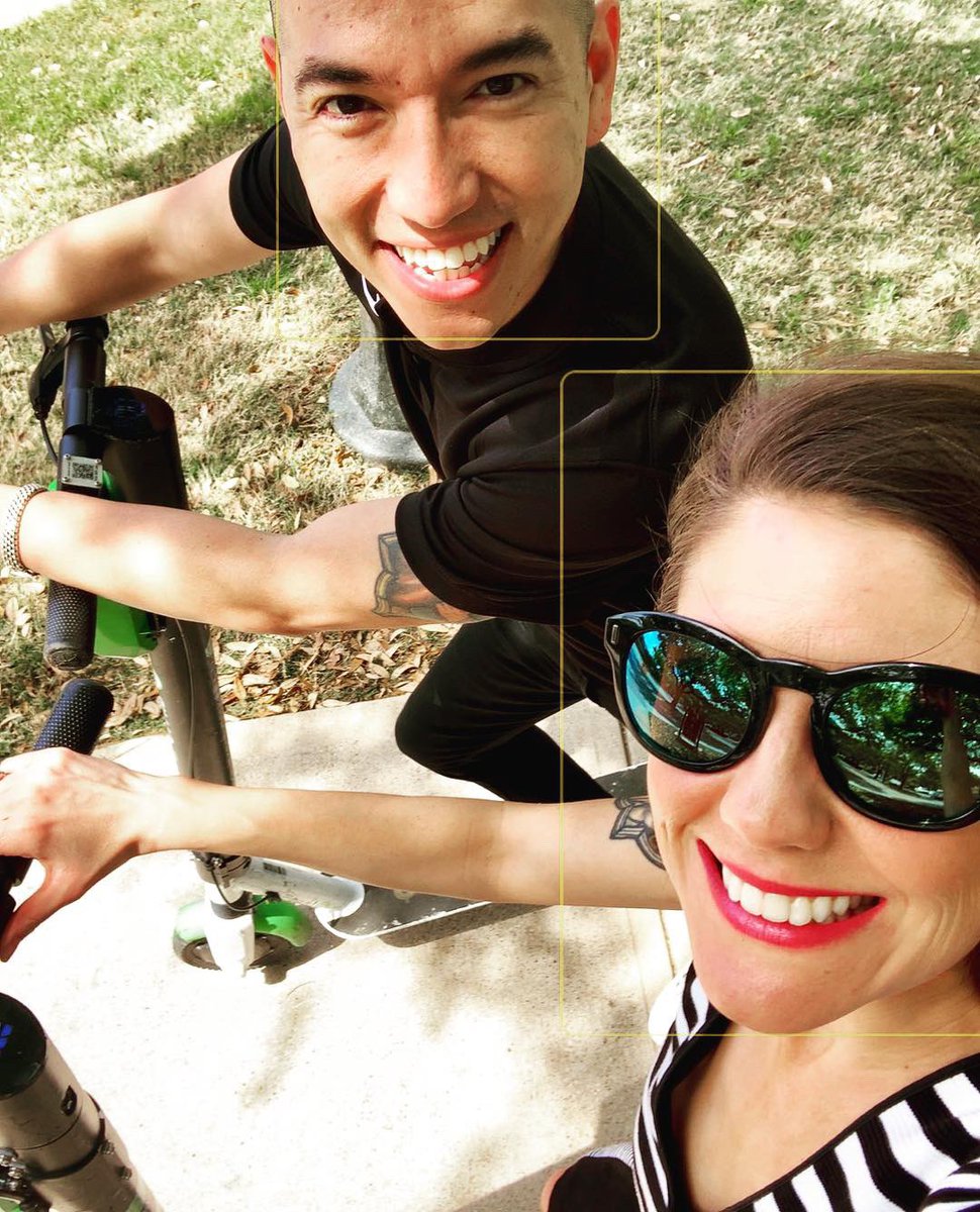 ”Very little is needed to make a happy life...” Sometimes all it takes is a ride on a Lime scooter over lunch with you! 😂 🛴