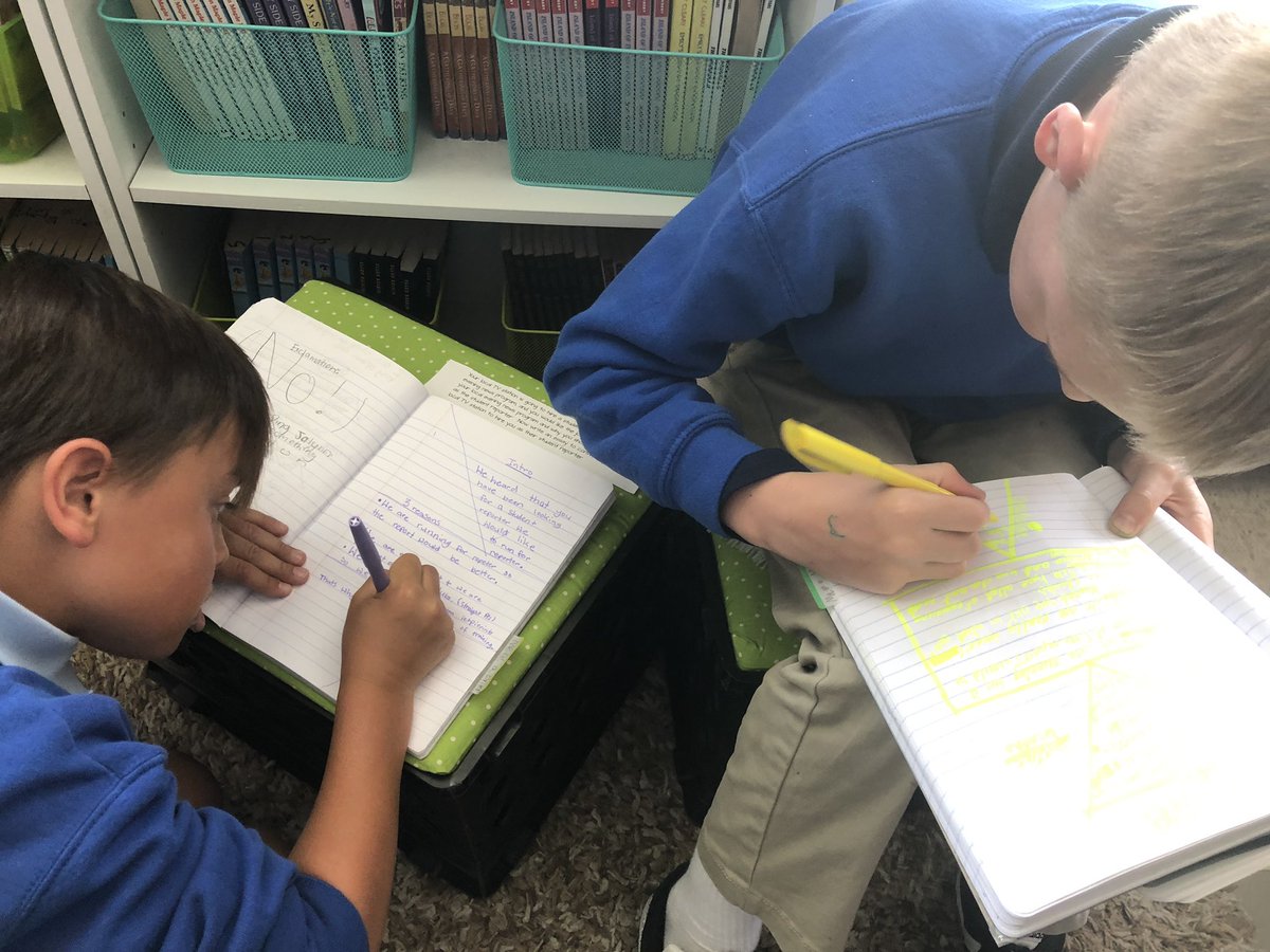 MsWeiter's tweet photo. Collaboratively brainstorming ideas for various on-demand writing situations. #ela #collaboration #twobrains #onegoal #writing #ghlionpride https://t.co/v0QvA3CWIB