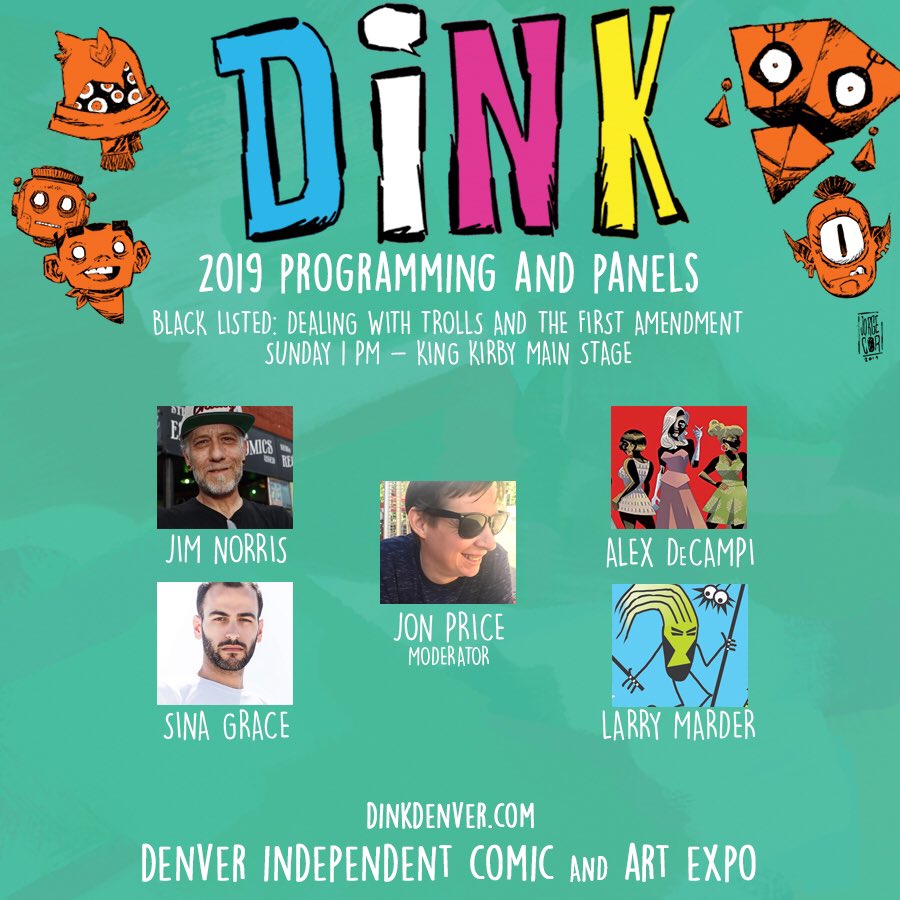 DiNK panels on the horizon. #dinkdenver2019 #dinkdenver
