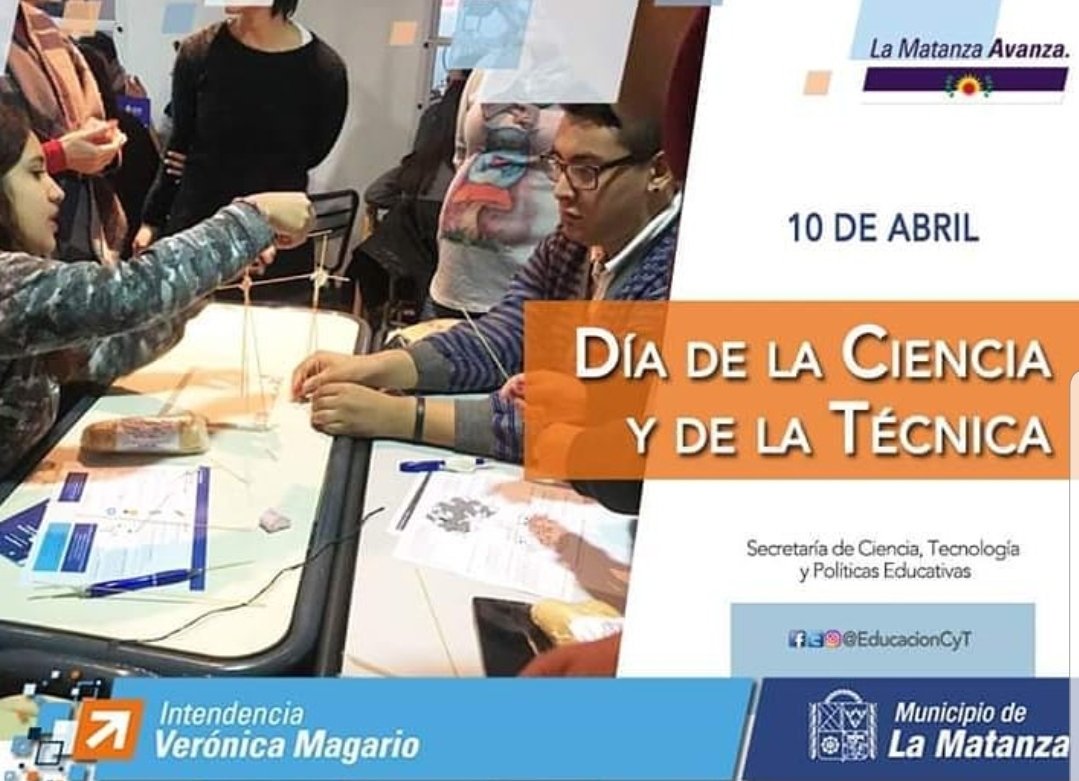 AColicignoOk's tweet photo. Invertir en ciencia y tecnología es pensar en el presente y en el futuro de un país industrial y competitivo. 
En La Matanza desde la gestión de @FerEspinozaOK y hoy con @magariovero venimos generando políticas innovadoras de CyT. https://t.co/N7ov2xmqQI