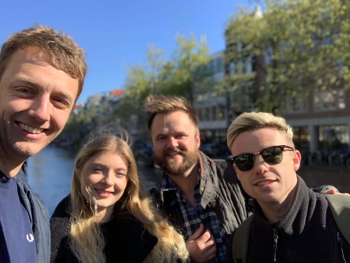 EddJTW's tweet photo. An awesome 24 hours in Amsterdam with the @impressiontalk squad! https://t.co/MUzVtpBKtk