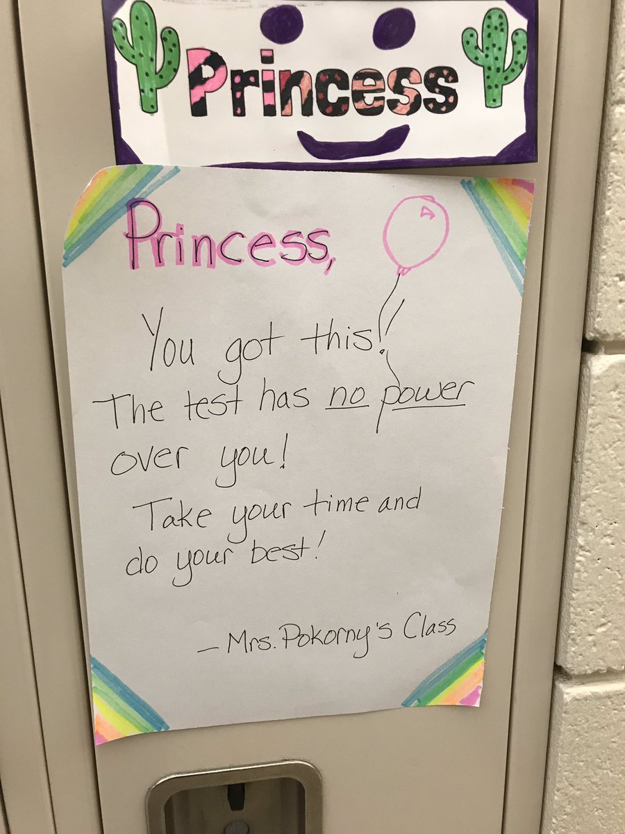 caitlinemcclure's tweet photo. Thank you @PokornyTigerCub 3rd grade friends for cheering us on this week during state testing! #riponwiproud @riponschools @mpqripon https://t.co/FCTzDJAkM6