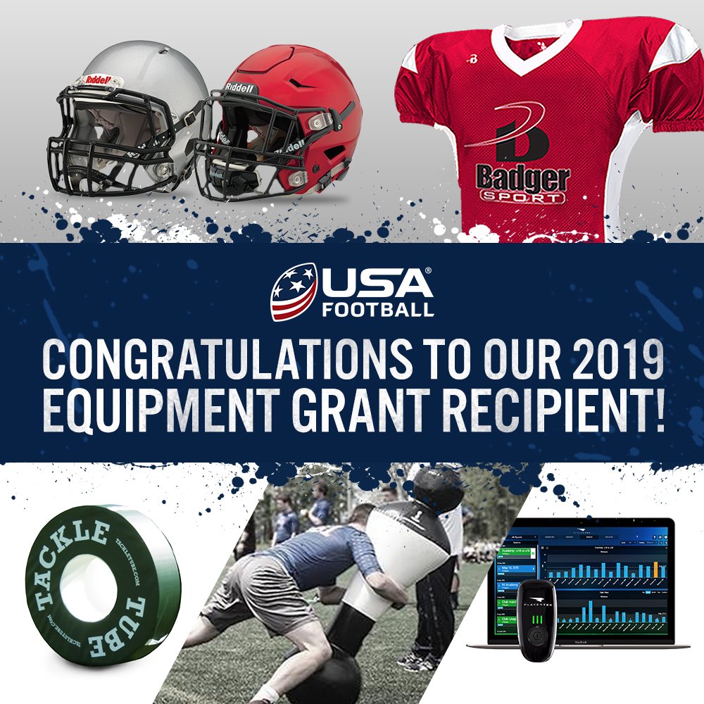 ModestoRams2019's tweet photo. The Modesto Rams are proud recipients of a USA Football Equipment Grant!! We are so excited to put this money to good use towards new equipment. #grantthegame #modrams2019 https://t.co/otTsBrwm95