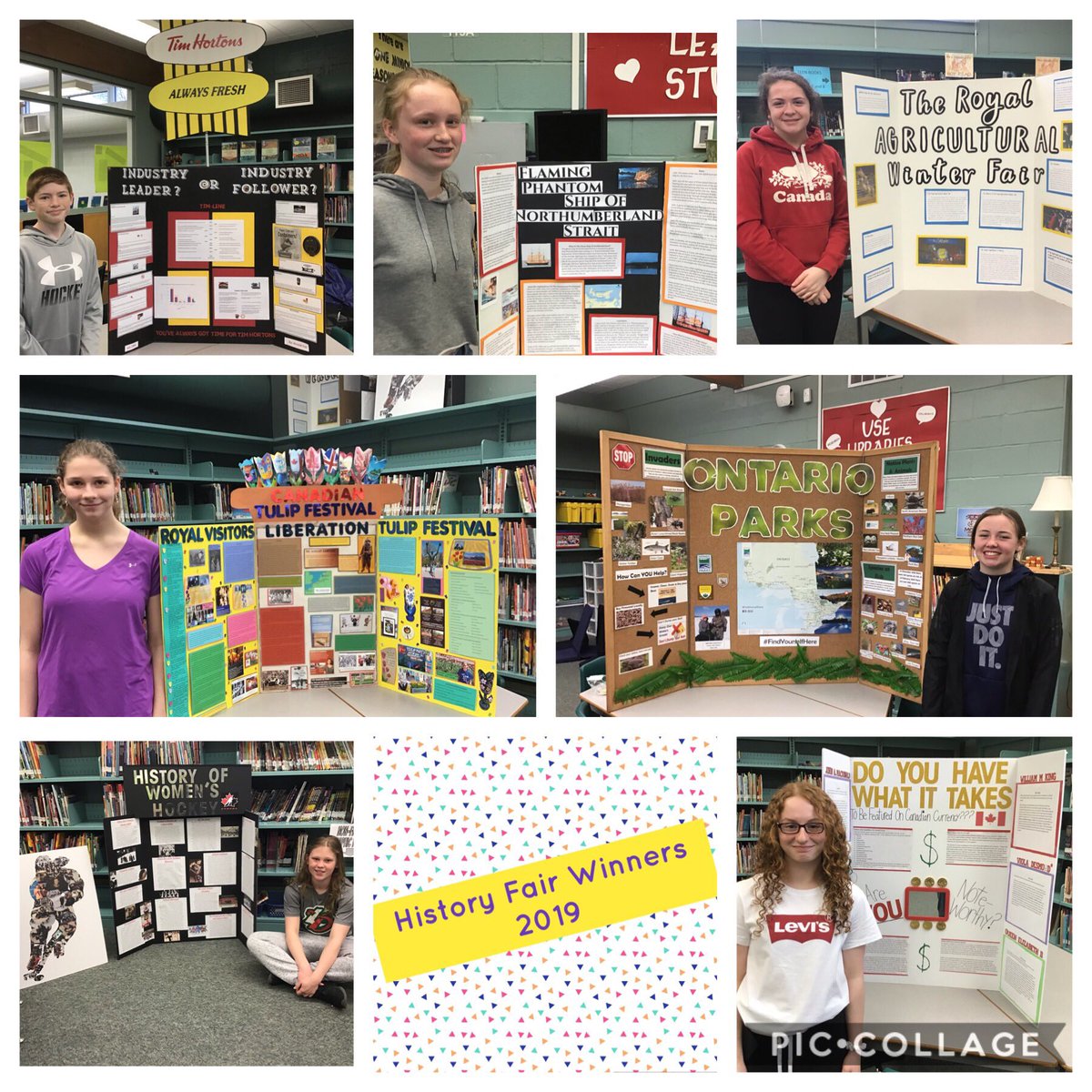 Congratulations to the winners of our History Fair! Looking forward to you representing <a href="/NorthdaleCntrl/">Northdale Central PS</a> well at the next level! #8B #TVDSB