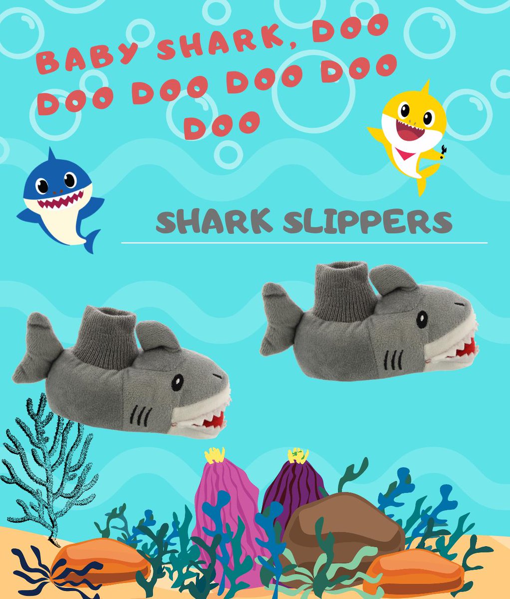 YankeeToyBox's tweet photo. Baby shark, doo doo doo doo doo doo!

Do the baby shark dance in these #adorable Shark slippers! They make the perfect Easter gift for your little #babyshark lover! SHOP >> https://t.co/skveBE8jVX
#Easter2019 #Dance #babysharkchallenge #toddlers #slippers https://t.co/EP3htFYF8t