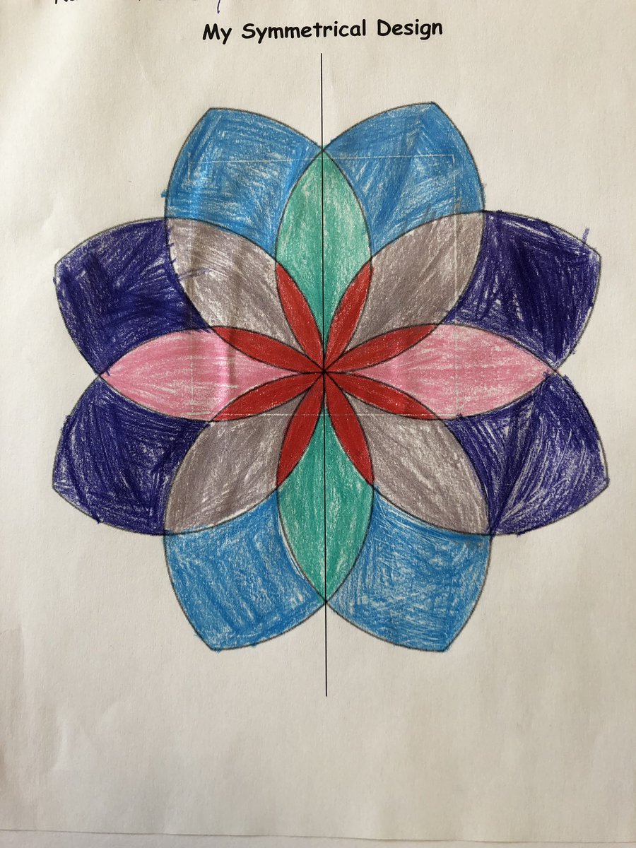 AllworthLTES's tweet photo. We made some pretty nifty symmetrical designs today. https://t.co/aIkBUznop0