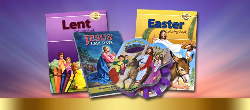 CatholicBookPC's tweet image. Need resources for #prayer and #reflection during #HolyWeek? Looking for #basketstuffers that share the joy of #Easter? We've got you covered! Browse some of our favorite #Lent and #Easterbooks: bit.ly/2uVQCmP #Catholicbooks