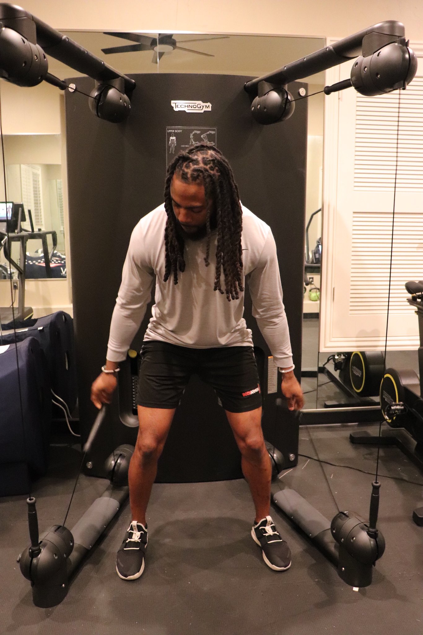 Richard Sherman on X The addition of the Technogym Kinesis One to my home gym has been an absolute game changer It s amazing the variety of workouts I can get in on