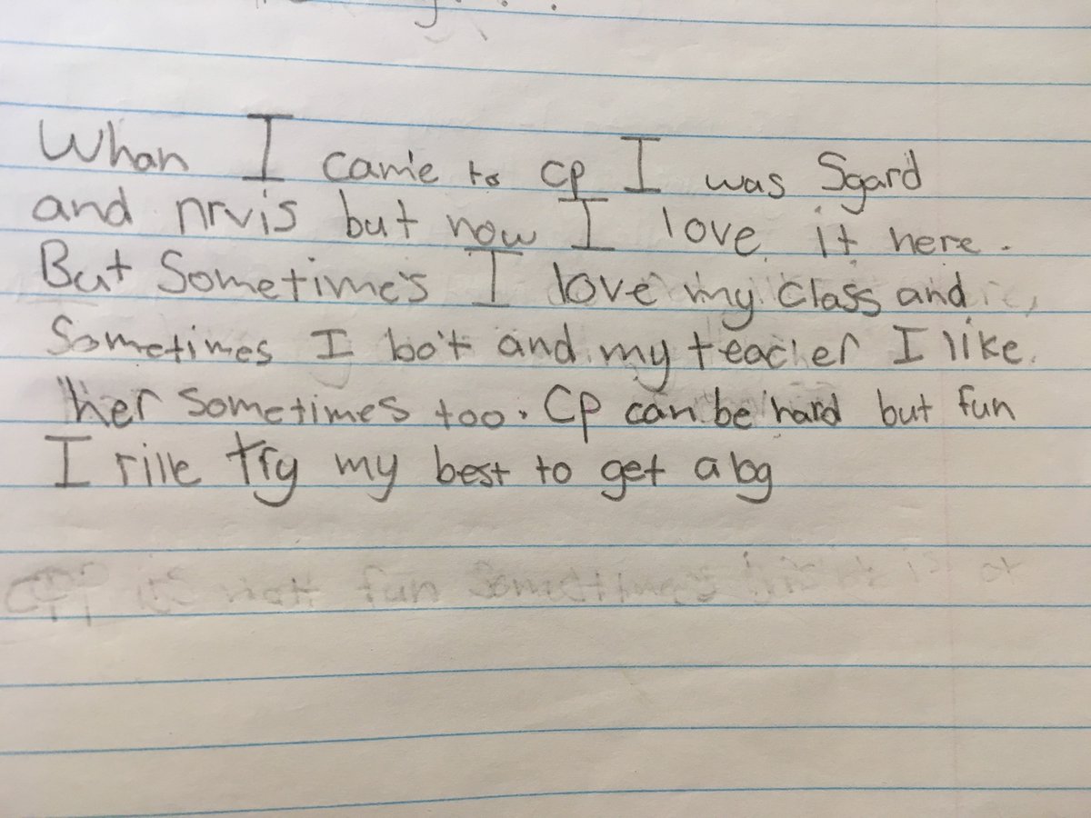 Ms_EMcCann's tweet image. Starting at @CalvinPark_LDSB in September, "felt as if we didn't know each other and we're going on a secret mission" 🤩 Fantastic #honesty in our #writersnotebooks this week 📝 #studentvoice