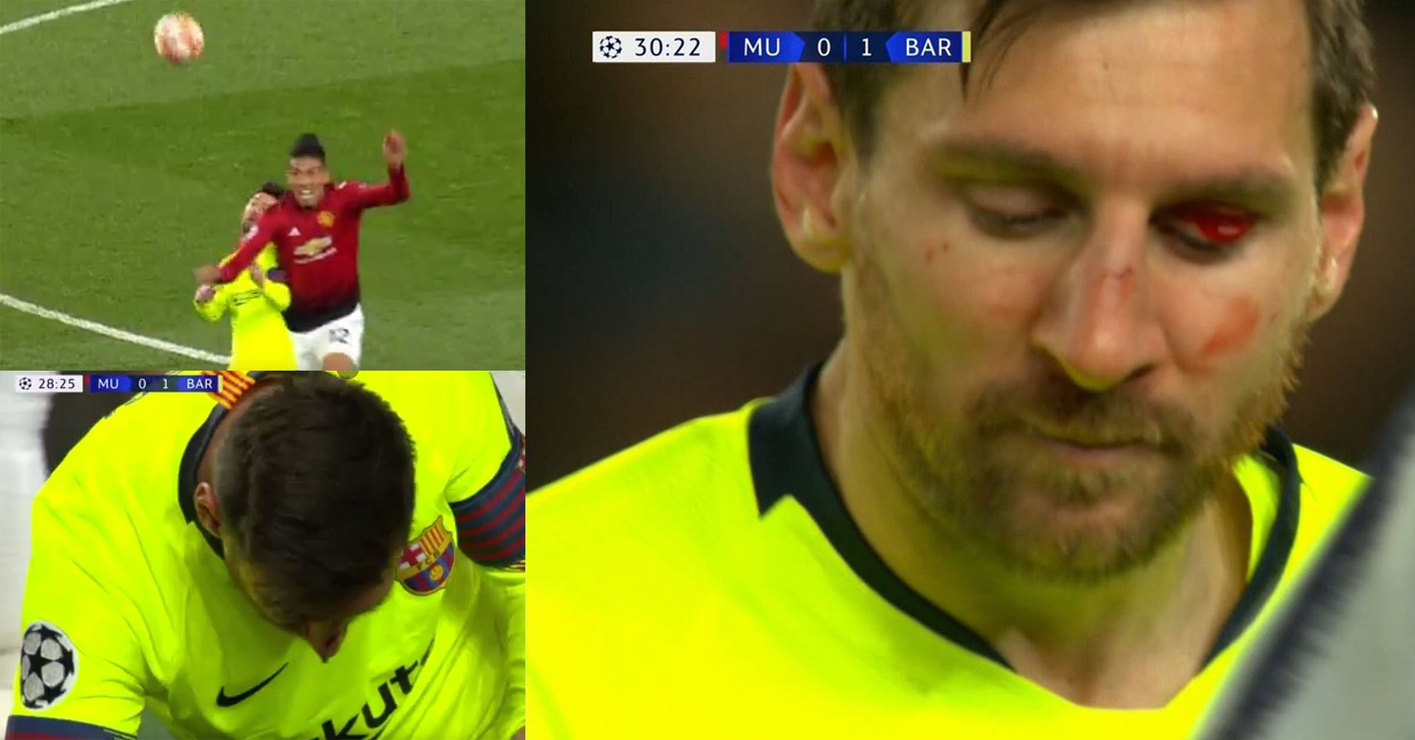 Benchwarmers On Twitter Watch Smalling Absolutely Smashes Messi