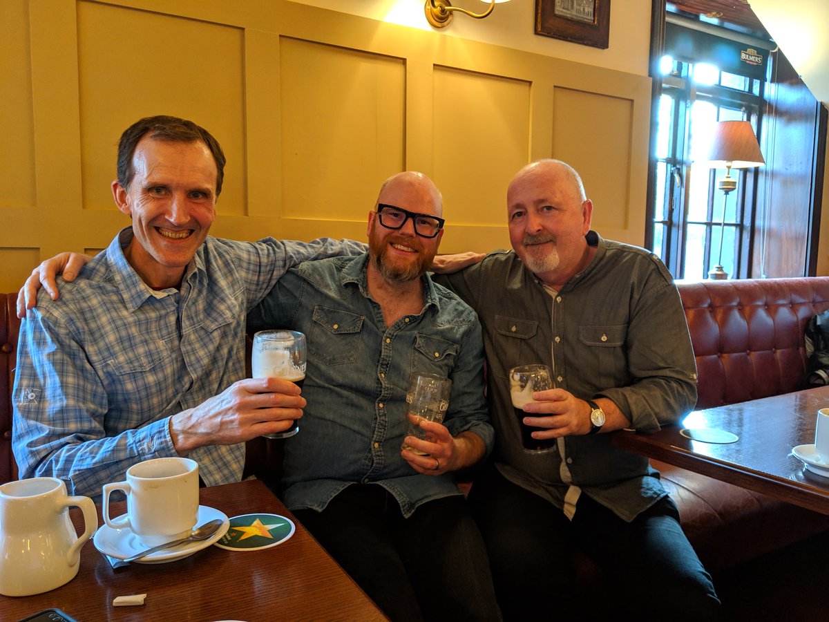 3Gerrys's tweet photo. @3Gerrys back together! @gerrymcgovern @gerrycircus and @gerrygaffney #cx #servicedesign #ux #podcast https://t.co/k67YOH2QpG