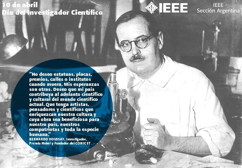 Hoy es 10 de abril… ¡Feliz Día del Investigador Científico y Tecnológico! bit.ly/2nz8XFg 💪🏼🧠🇦🇷 #Argentina #DiaDelInvestigadorCientifico