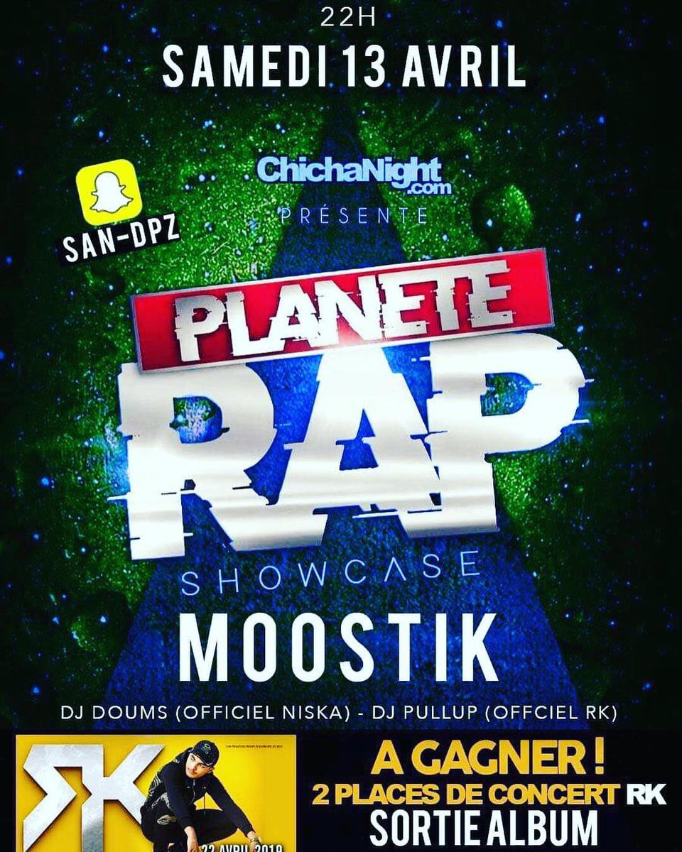 officialmoostik's tweet photo. 🔥Retrouvez-moi en showcase le samedi 13 avril à 22h00 au Select 🔥

141 avenue Paul Vaillant couturier 94250 Gentilly (Pt de gentilly)📍

(Entrée 20€) https://t.co/9mMLs53fnh