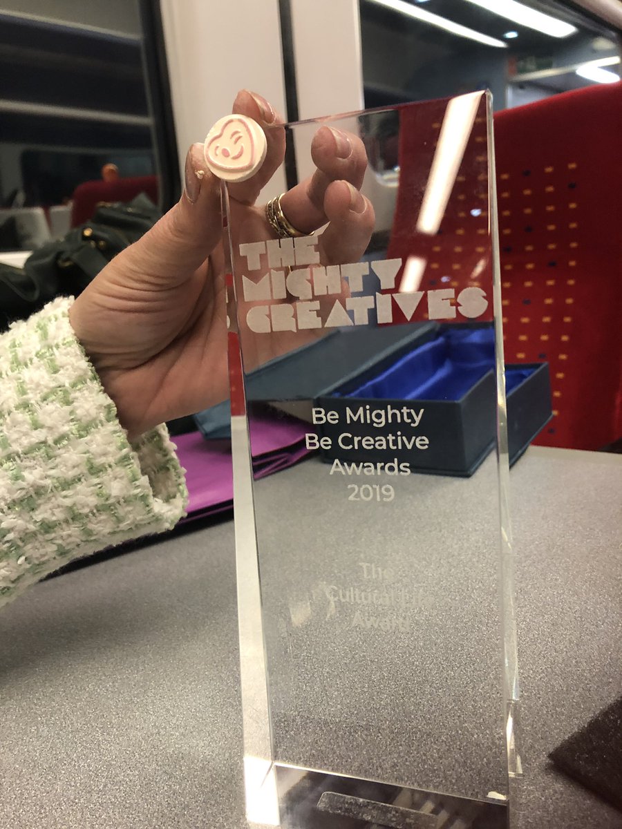 growthstaveley's tweet photo. #BeMightyBeCreativeAwards @growthstaveley feeling very proud to be Cultural life award winners #proudtobebarrowhill #ccep #active-lives #communityorganisers #outdoorlearning #art #heritage https://t.co/epZ2FD5x2o
