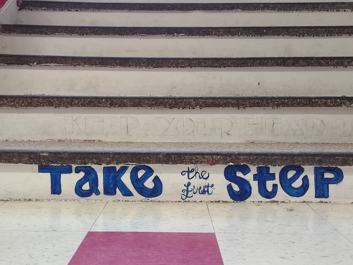 ArtWithSig's tweet photo. So excited for this project! #takethefirststep #community #mural #artmatters More to come soon! https://t.co/IGZPsZ8MYi