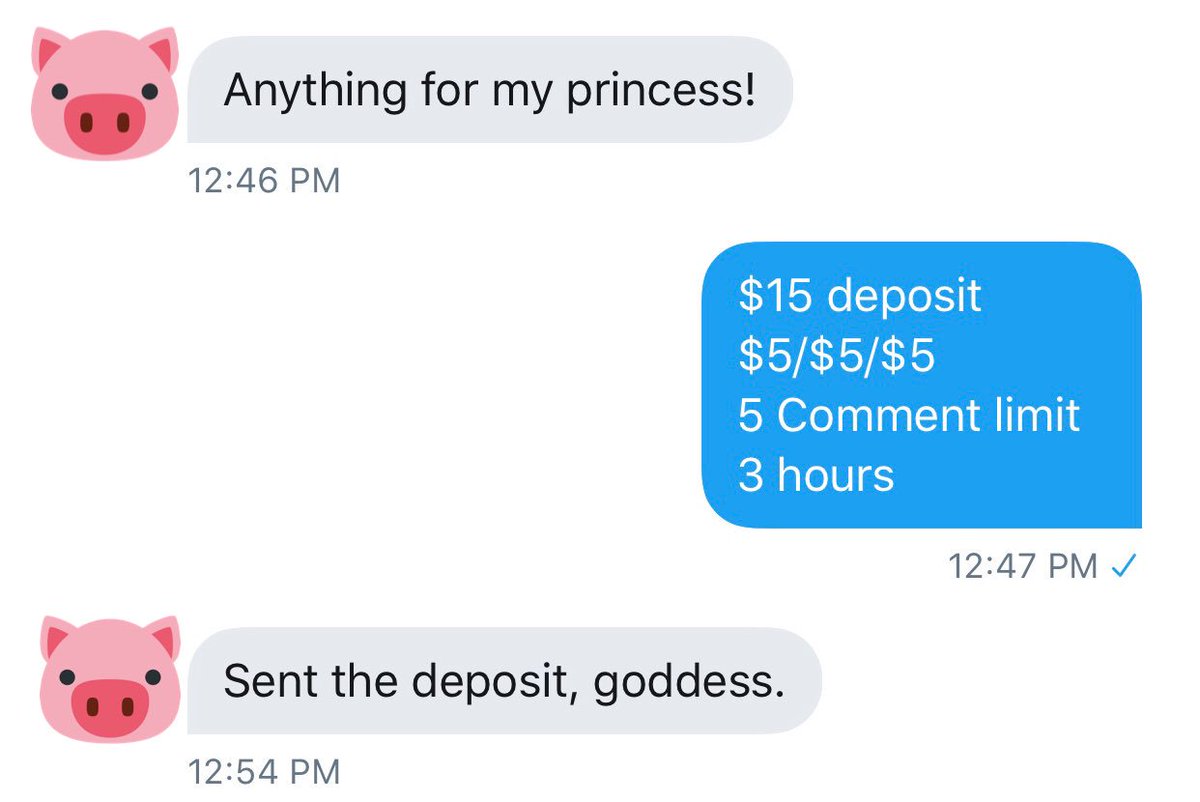 GoddessKay17's tweet photo. ‼️This is my subs first #RTgame‼️
✨$5/$5/$5 ✨
(5 comment limit) 3 hours! 
Deposit Paid!
Start time: NOW (1:07 PT)

#Findom #Finsub #Humanatm #Cashslave #Domme #efdp #paypig #goddess #walletrinse #rtgame #dominatrix #cashcow #mistress #humiliation #femdom #cuckold #blackmail https://t.co/27LHCUvX5Z