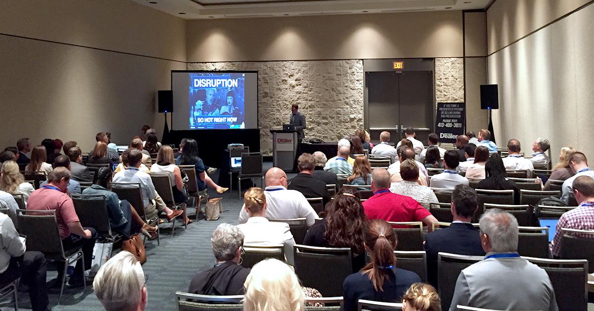 C4AnalyticsLLC's tweet photo. Thank you to everyone who came out to see Justin Cook's speaking session. We've had such a great turnout!
#DigitalDealer26 #DD26 #DigitalDealer #AutomotiveMarketing #DealershipMarketing #DigitalMarketing #Speaker #Orlando #OCCC #digitaldealer2019 https://t.co/hqO0bGKWUM