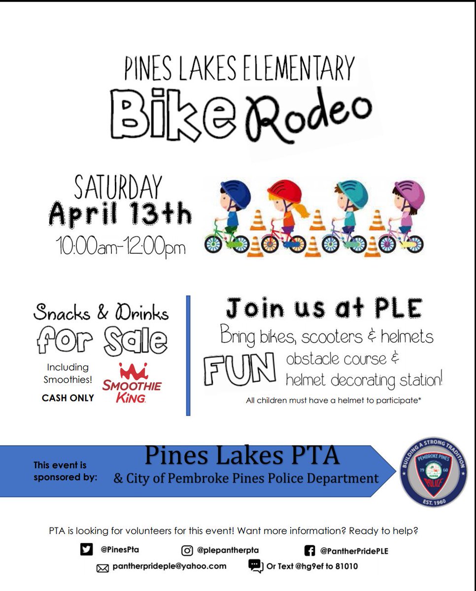 Pines Lakes Elementary PTA (@pineslakespta) on Twitter photo 