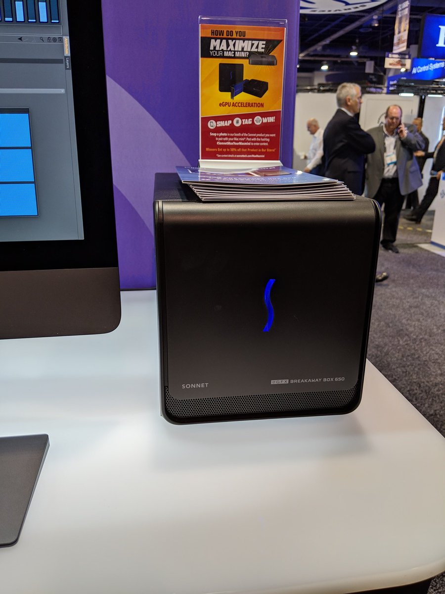 #SpottedAtNAB <a href="/GetThunderbolt/">Thunderbolt</a>