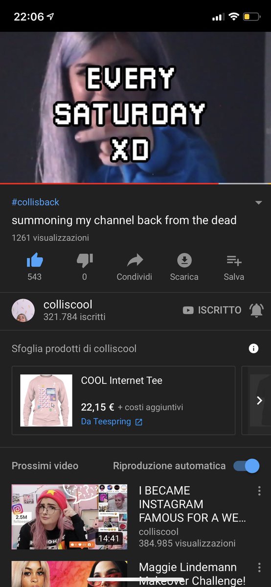 IlluminateSilv's tweet photo. COLL IS WILL BE SUING YOU FOR EMOTIONAL DAMAGE IF WE AREN’T GETTING NEW CONTENT EVERY SATURDAY (jk take your time we love you) @colliscool #collisback https://t.co/yayueZ6dbD