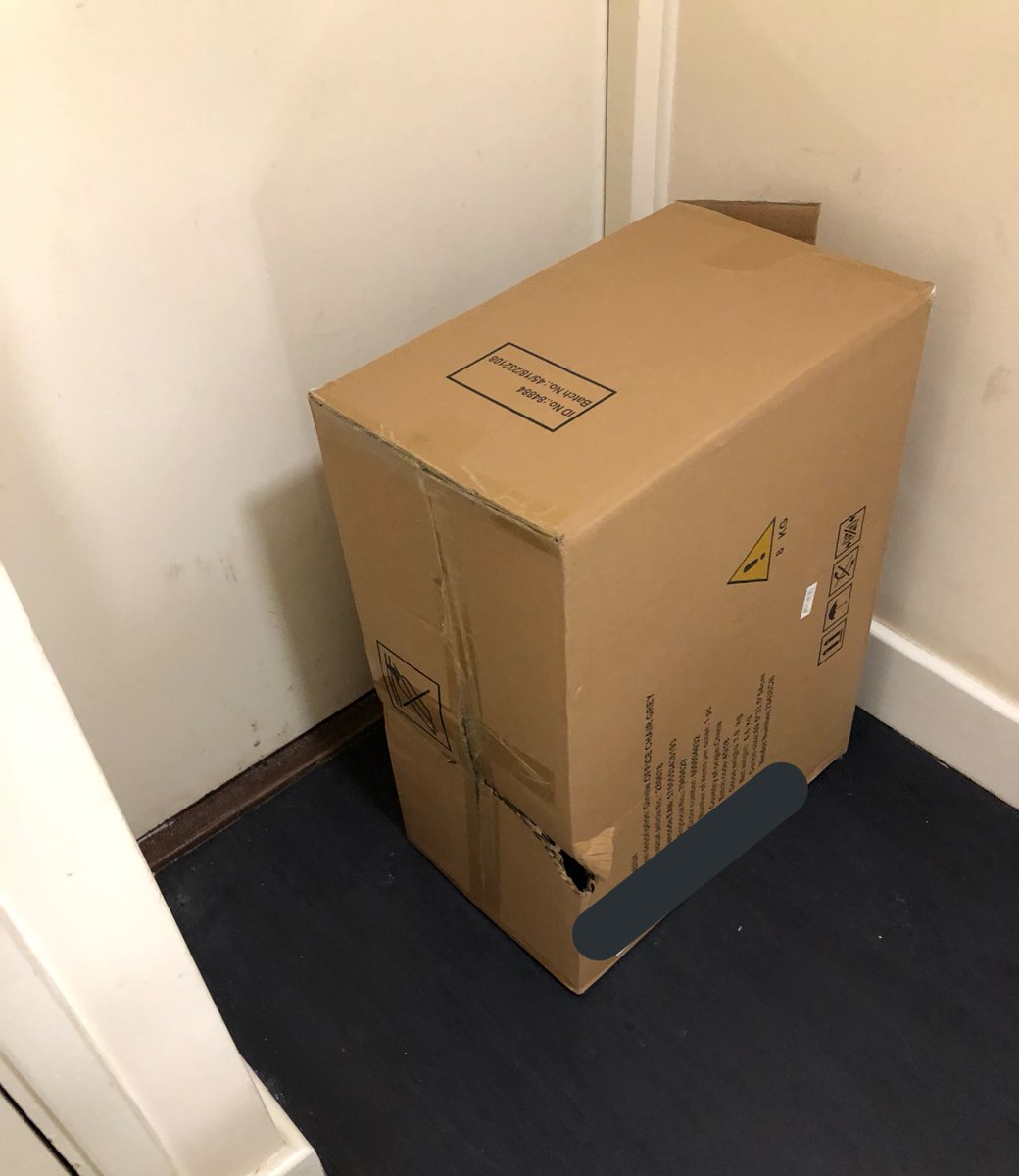 trunds's tweet photo. Sustained and appalling #CustomerService from @HabitatUK delivering items in the wrong day &amp; failing to address complaints. Of course the delivery was damaged after being dumped at my door. https://t.co/deEDSfr09W