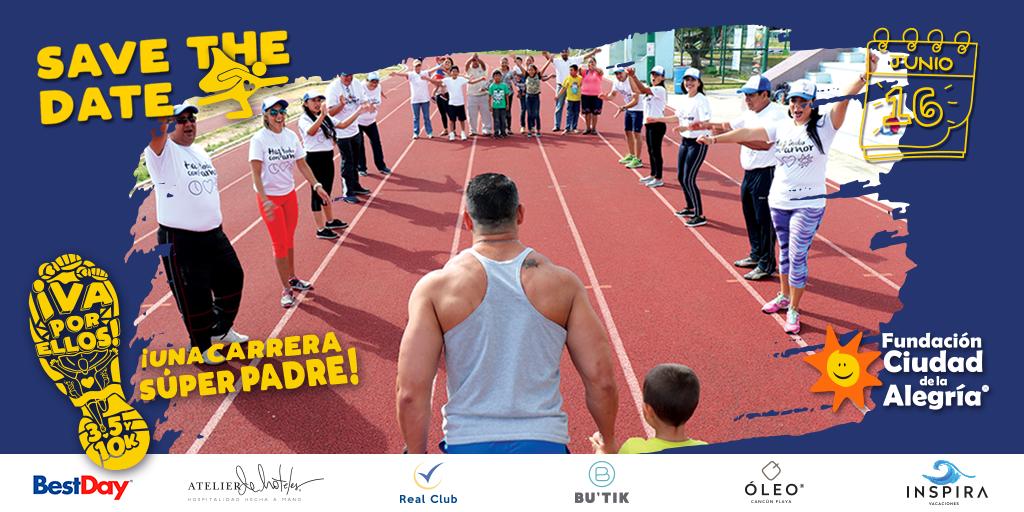 Cddelaalegria's tweet photo. #Prepárate porque estamos preparando #UnaCarreraSúperPadre para ti con impacto social positivo. 

En unos días más podrán adquirir los boletos en nuestros diferentes puntos de venta en la ciudad. Sigan al pendiente de nuestras redes sociales. 

#SaveTheDate #UnaCarreraSúperPadre https://t.co/zRyIPpX1w4