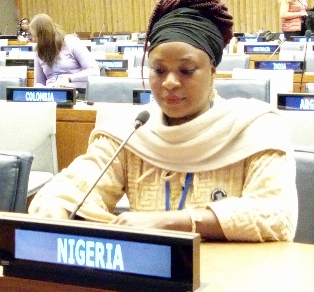 Speaking on behalf of women and Teenage Girls..