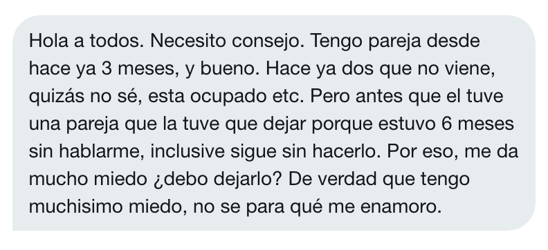 _anonimosfk's tweet photo. ╰︎💸 Unpopular opinion: Si no tiene tiempo para estar con su pareja, por favor no se comprometan a estar en una relación. No ilusionen a las personas con algo que no tiene futuro. Gracias por su atención. https://t.co/YOdJeFjl5I