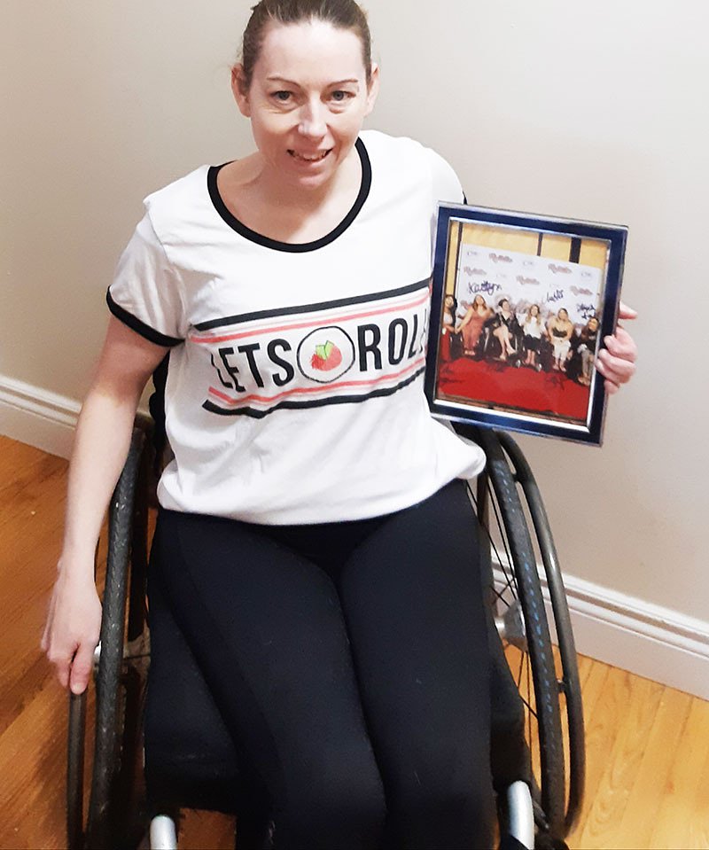 Congratulations to Alberta Bishop of Winnipeg, Canada who won an autographed photo of the @Rollettes wheelchair dance squad! 

Meet the Rollettes in person too, join us at the Rollettes Experience! Details @ rollettesdance.com/dance-intensiv…