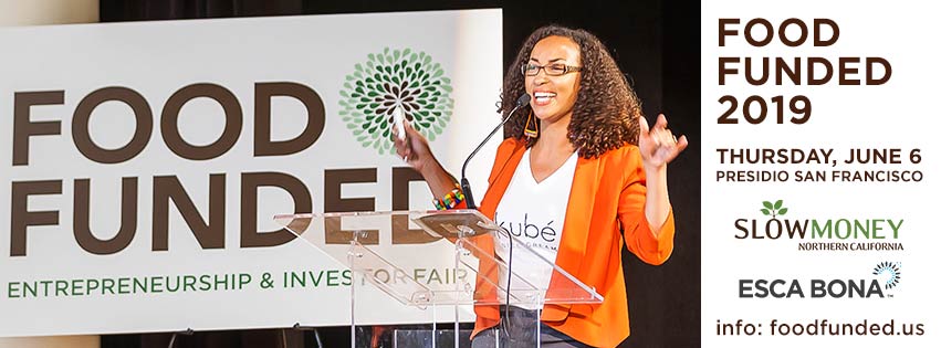 Who should should present at @FOODFUNDED 2019? Looking for funding this year? Now is the time to apply! bit.ly/2Tr8tRl

#sustainability #regenerative #naturalproducts #foodstartups #impinv #foodentrepreneurs  #sanfrancisco #escabona #slowmoney #funding @newhopenetwork