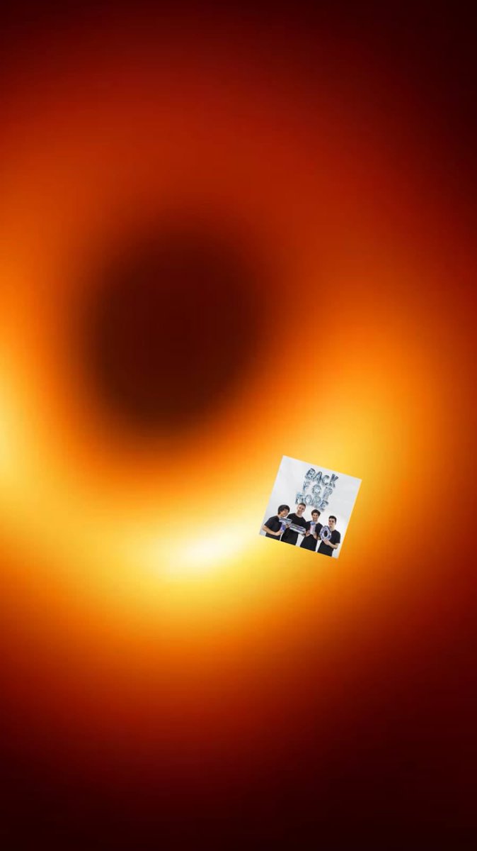 First ever black hole image released. If you look closely, scientist have also captured something else in the black hole!!!!!  #BlackHoleDay #EHTBlackHole