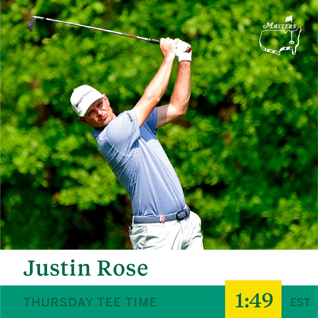 Justin ROSE tweet media