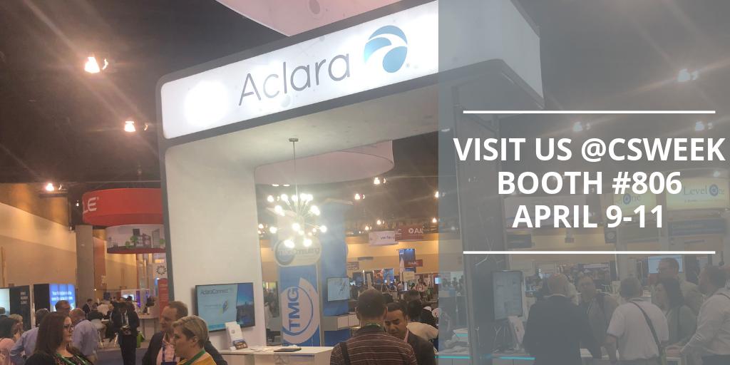 AclaraSolutions's tweet photo. Discover the most powerful software platform in ConsumerEngagement at @CSWEEK Booth 806. https://t.co/wI46MdL69A