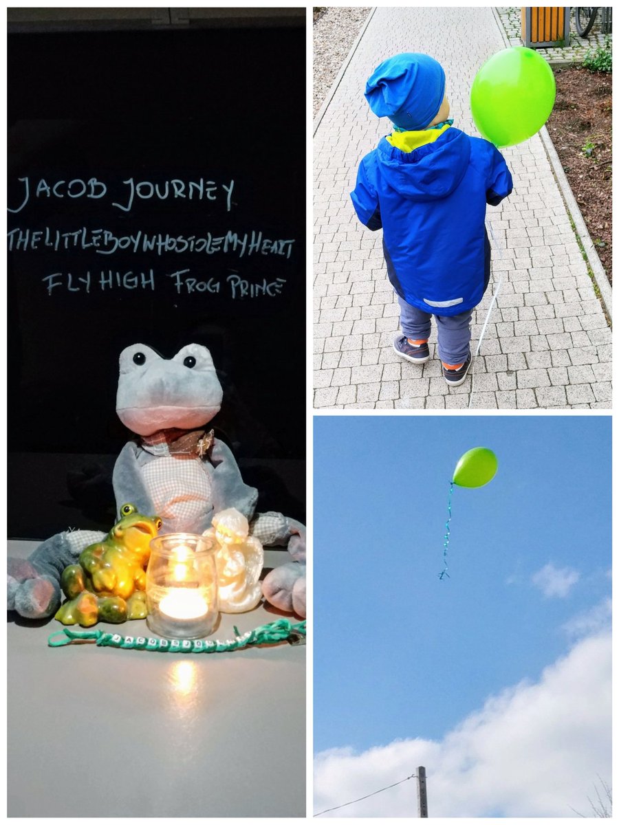 kwiatek_ma's tweet photo. @Kerrie84861743 @JacobsJourney18 #ourheartbeatforjacob 
#flyhighjacob
In memory of @JacobsJourney18. With Love little Frog Prince 💚🐸💔 always will be missed you beautiful smile💔 https://t.co/4EO3EzshWl