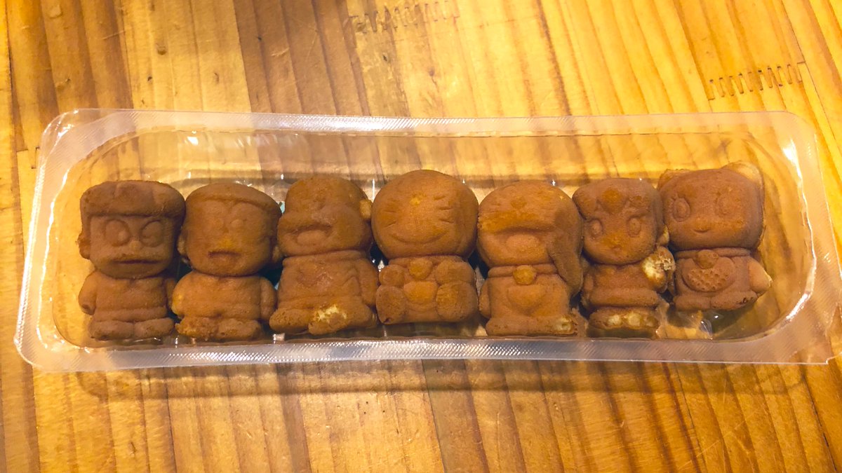 ちょうせい豆乳くん 閲覧注意 いただいたドラえもんのカステラ焼きが可愛かったから 姪っ子に半分あげると言ったら 衝撃的な姿で半分残されていました