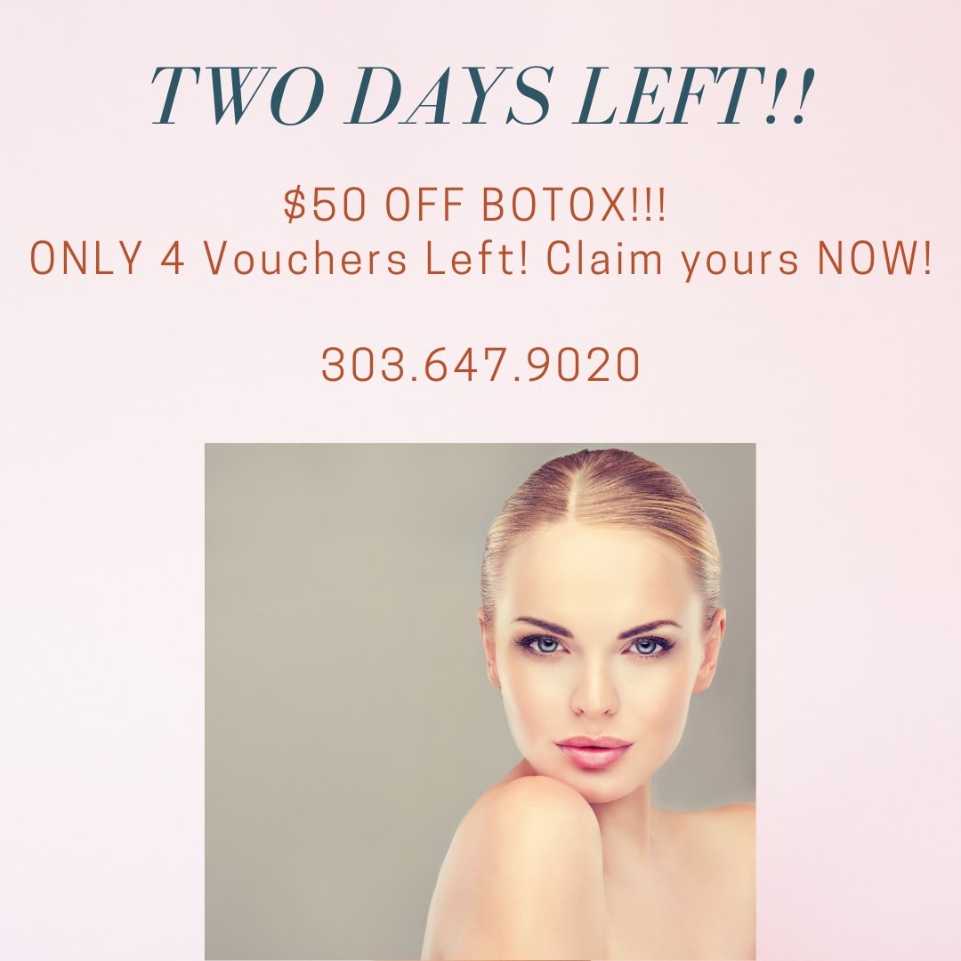 Glo Medical on Twitter "50 OFF BOTOX! TWO DAYS ONLY! Call 3036479020 Before they are gone