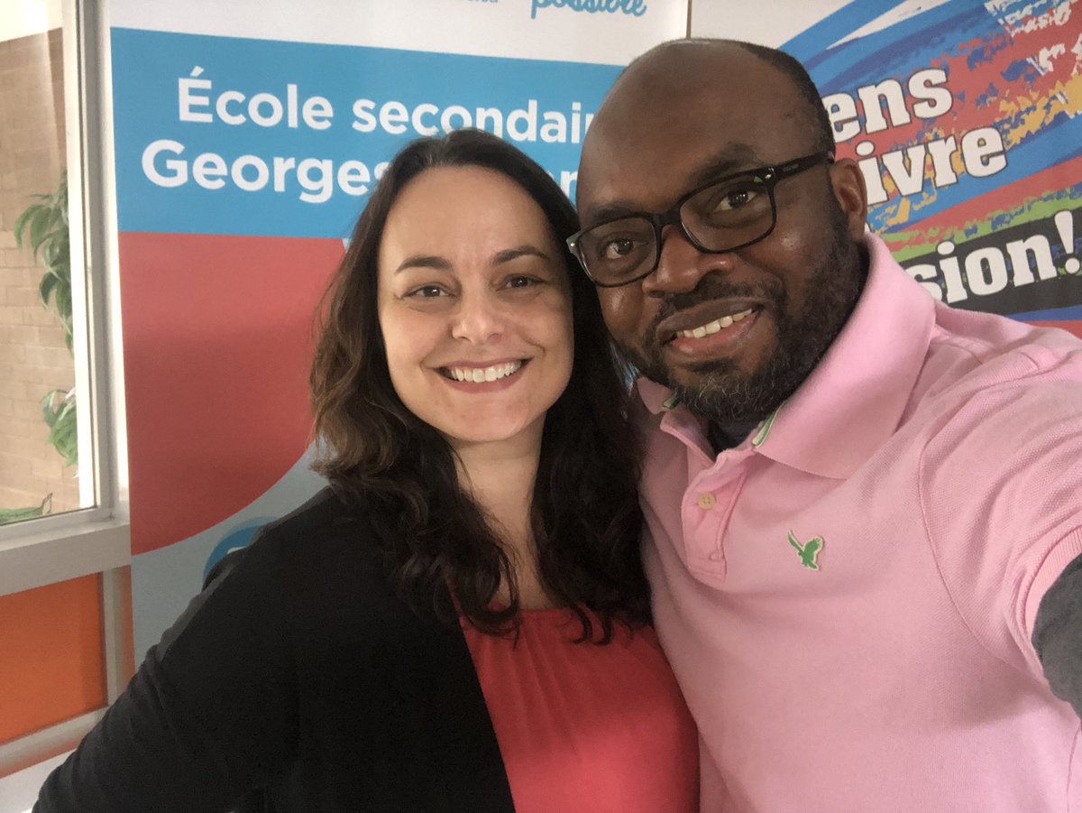 ES_GPVA's tweet photo. Nous avons porté des chandails roses pour célébrer la journée #Viarose de lutte contre l'intimidation liée à la misogynie, à la transphobie et à l'homophobie. Nous sommes une école inclusive où le bien-être de tous est notre priorité. @CSViamonde @patrickdumais15 @njeuganya https://t.co/gdbThIkzGb