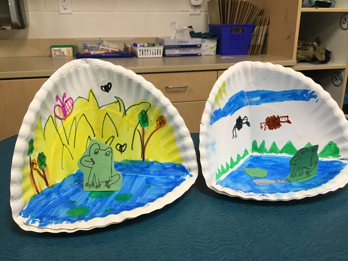 RiverRockElem's tweet photo. Students in Mrs. Hodges's 3rd grade class made 3D habitat models today. Here's a sample of their creative work!  #innovativelearning https://t.co/mK8iCmUFcF