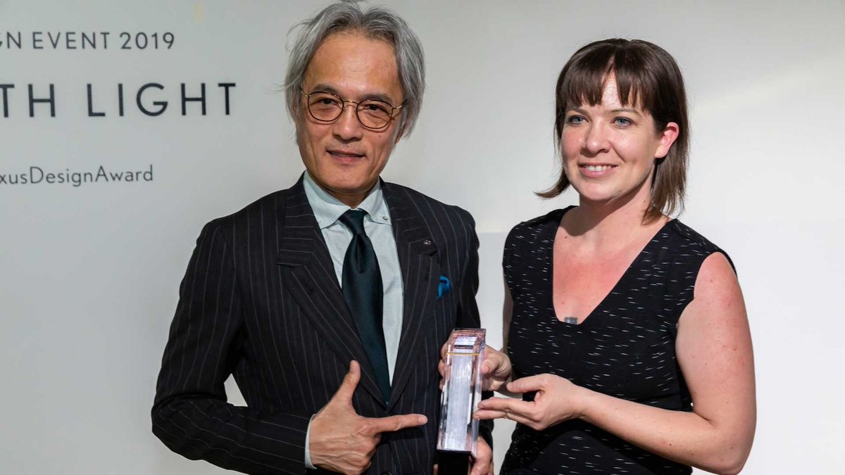 LexusofChatt's tweet image. Lisa Marks is the winner of the 2019 Lexus Design Award. Specially designed for cancer survivors, her bra uses “algorithmic lace&quot; to allow math and ingenuity to positively impact lives. #IngenuitiveDesign #CancerSurvivors bit.ly/2KqRAlT