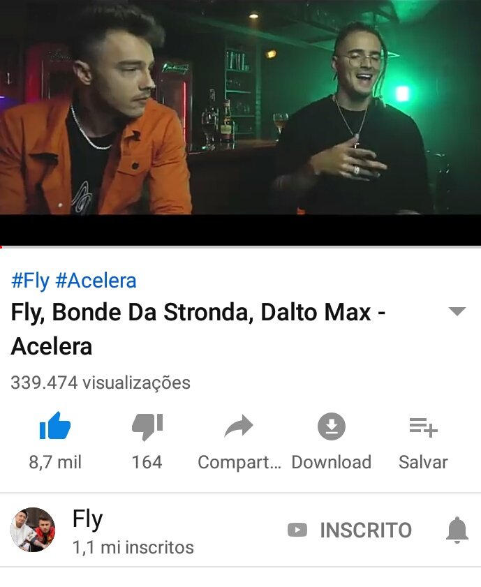bondedafly's tweet photo. Estou assistindo o clipe “Acelera” da Fly, Bonde da Stronda e Dalto Max. #VamosAcelerar https://t.co/gIRVAxkUIX